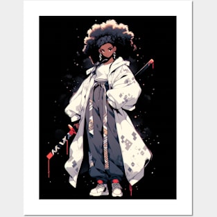 Afro Samurai Girl Posters and Art